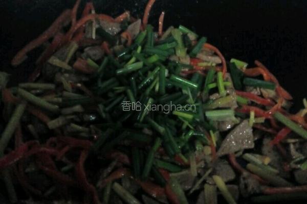 芹菜炒猪肝的做法图解10