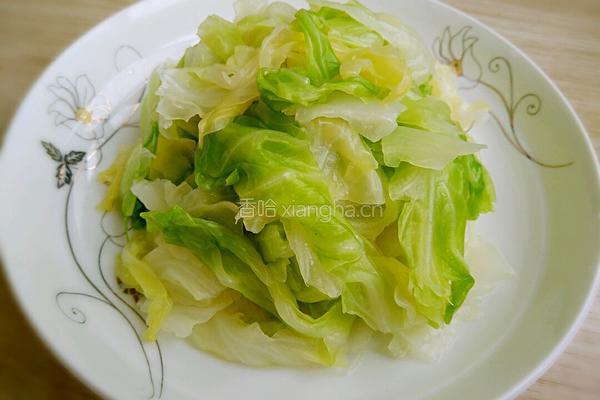 手撕圆白菜的做法图解8
