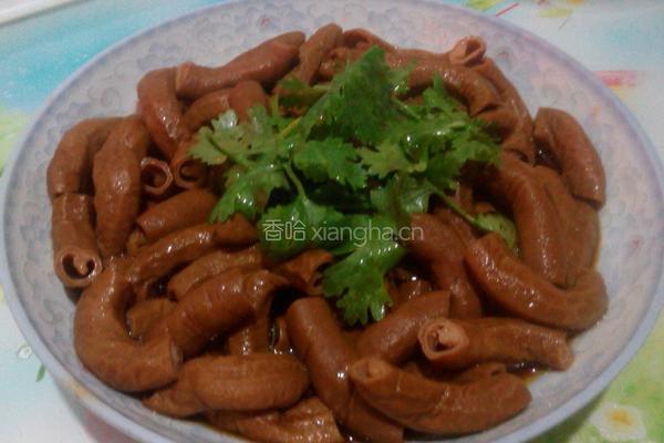 卤猪小肠的做法图解6