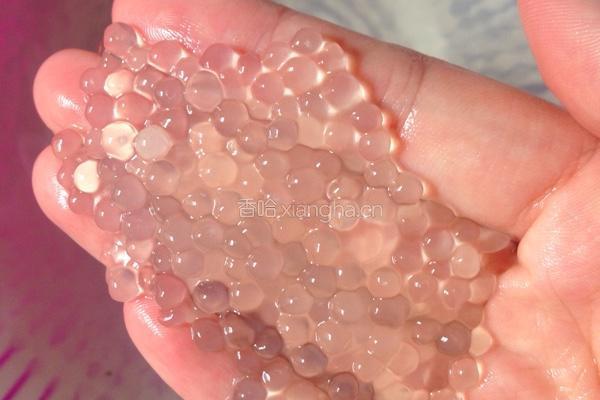 椰汁水果西米捞的做法图解4