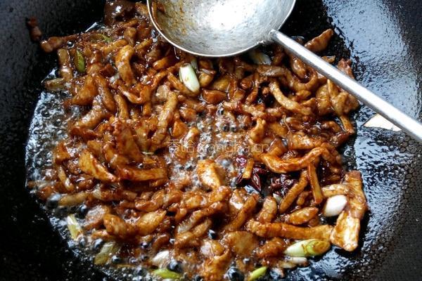 酱炒茄子的做法图解5