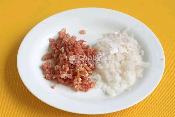 土豆培根饼。的做法图解3