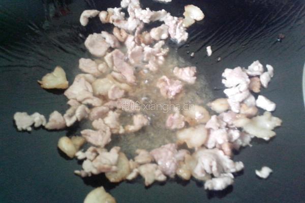 四季豆炒肉的做法图解5
