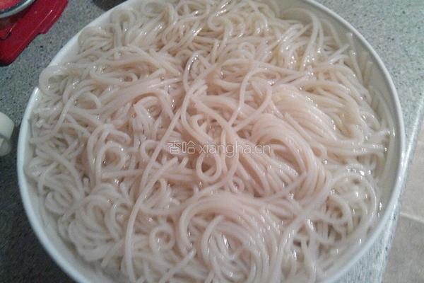 爆炒米粉的做法图解5