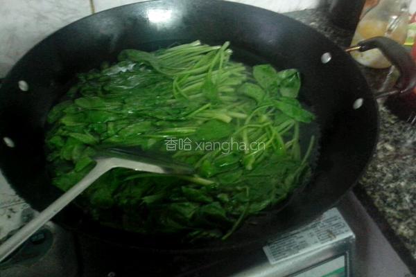 青菜汤的做法图解2