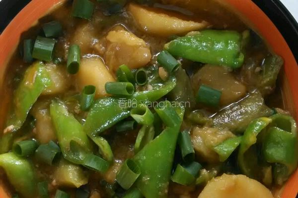 土豆炖茄子的做法图解8