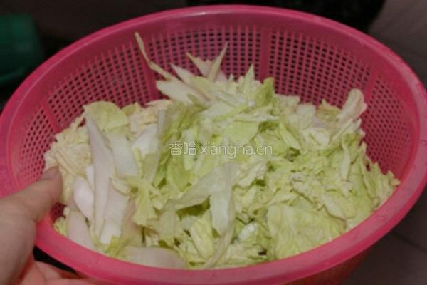海米白菜的做法图解2