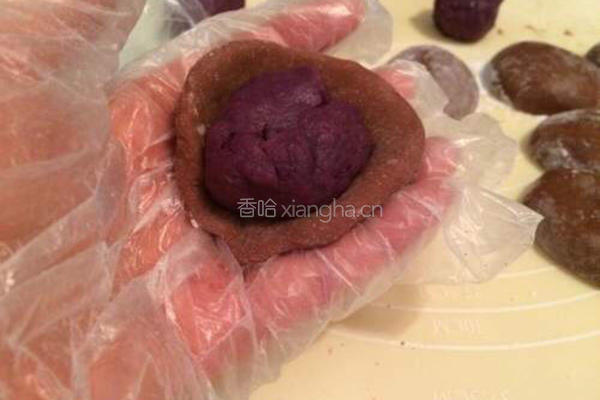 可可冰皮糕的做法图解6