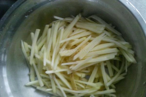 土豆丝的做法图解2