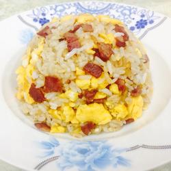 培根蛋炒饭的做法[图]
