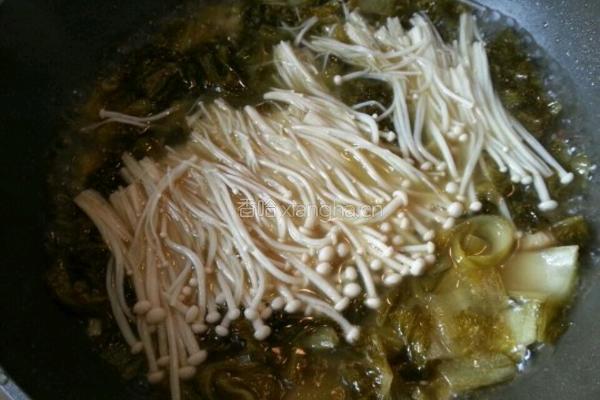 酸菜肥牛的做法图解5