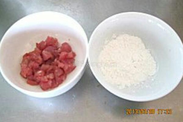 香菇油菜的做法图解3