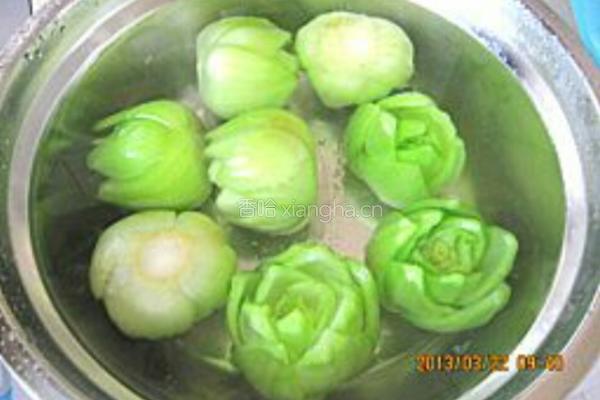香菇油菜的做法图解6