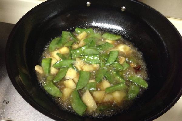 扁豆烧土豆的做法图解9