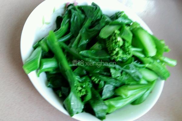 素炒芥蓝的做法图解4