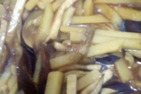茄子焖土豆的做法图解4