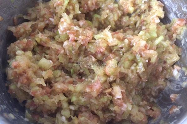 瓜皮猪肉馅饼的做法图解7