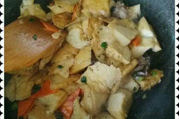 牛肉炒油豆付的做法图解6