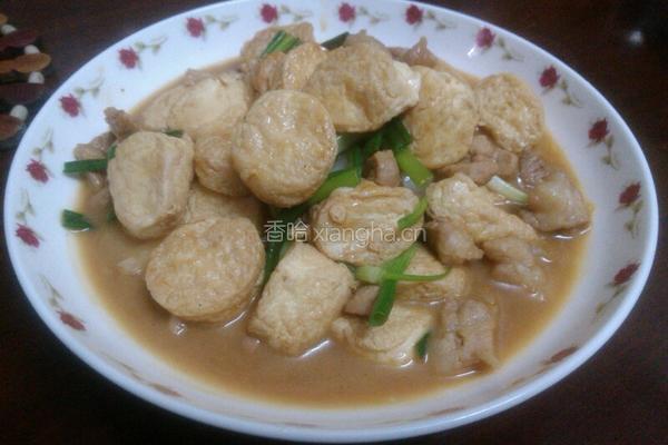 红烧玉子豆腐的做法图解9