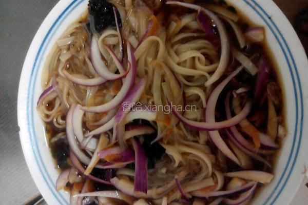 牛肉海鲜即食面的做法图解10