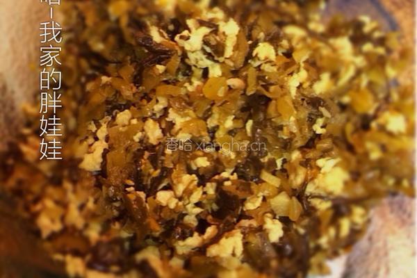 咸菜鸡肉包的做法图解6