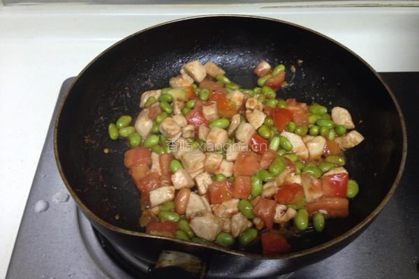 毛豆鸡丁的做法图解11