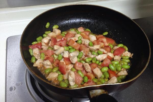 毛豆鸡丁的做法图解10
