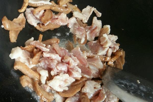 萝卜干肉片的做法图解11