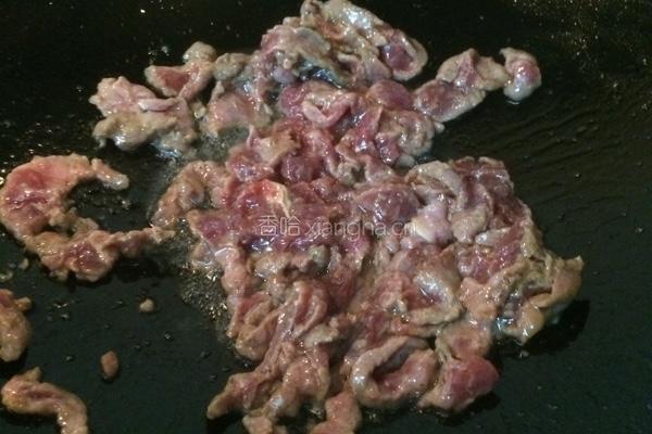 青椒牛肉小炒的做法图解6