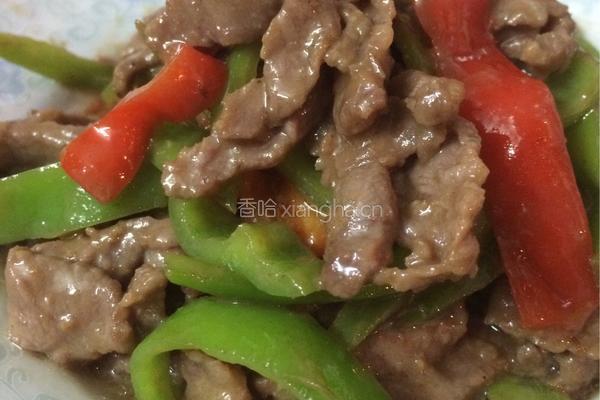 青椒牛肉小炒的做法图解8