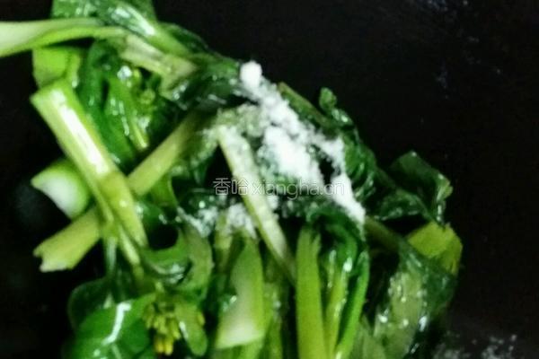 蒜蓉宁夏菜心的做法图解12