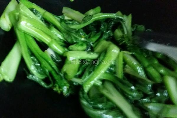 蒜蓉宁夏菜心的做法图解13