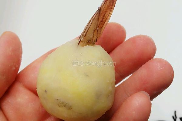 土豆泥虾球的做法图解7