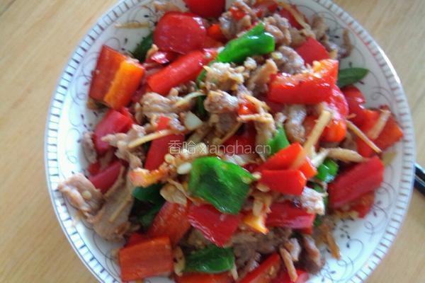 辣椒炒肉的做法图解6