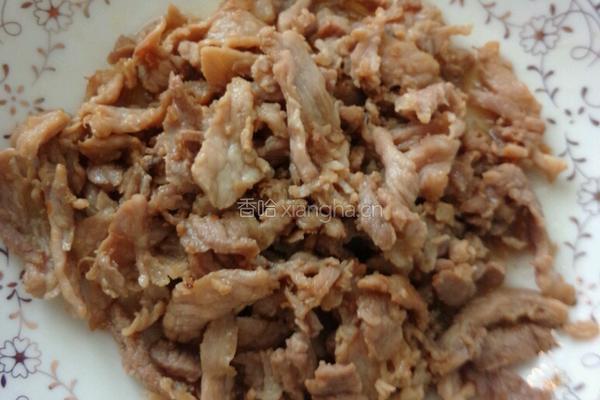 辣椒炒肉的做法图解4