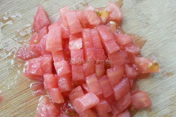 番茄豆腐的做法图解1