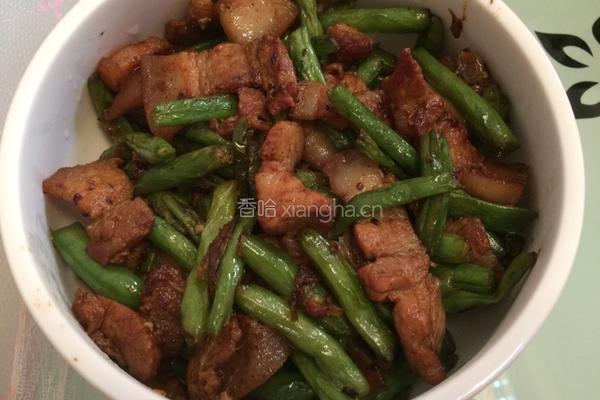 肉扁四季豆的做法图解6