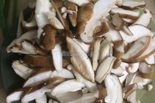 蚝油香菇肉片的做法图解2