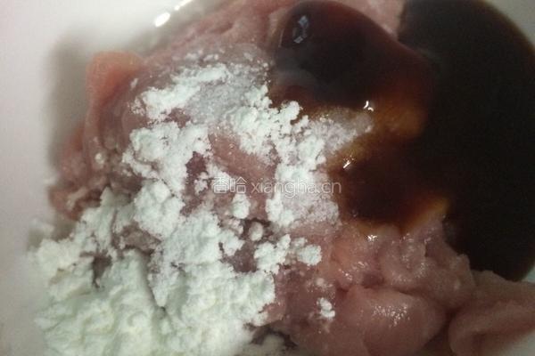 蚝油香菇肉片的做法图解3