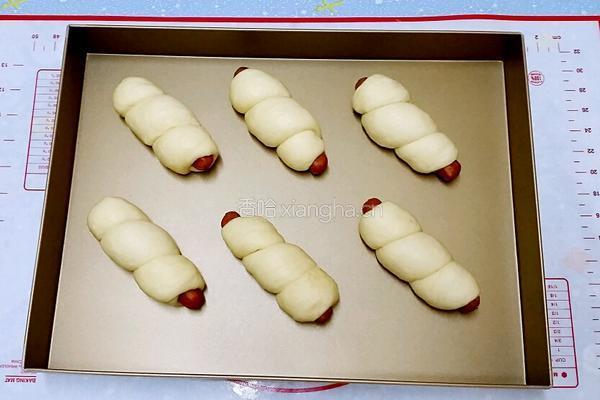 熱狗麵包的做法图解6