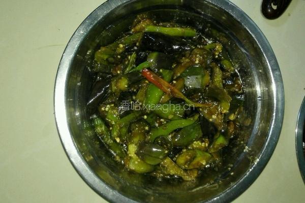 美人椒干烧茄子