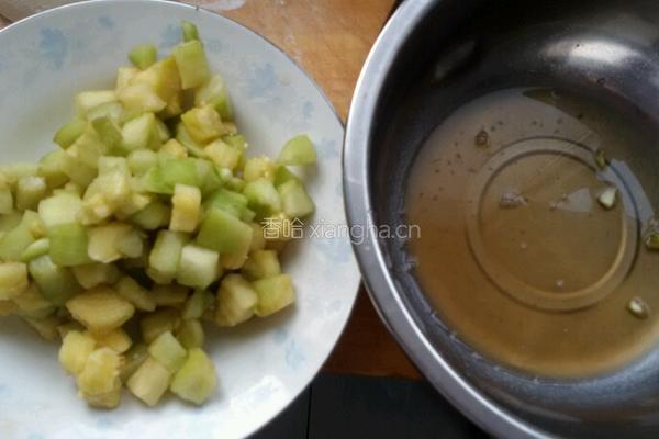 焖茄丁的做法图解2