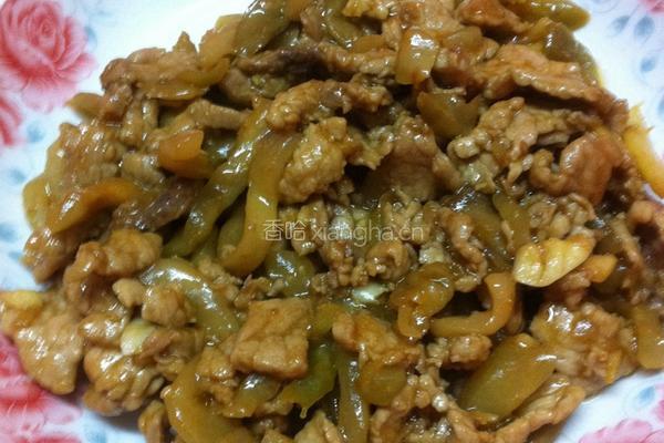榨菜炒肉片的做法图解5