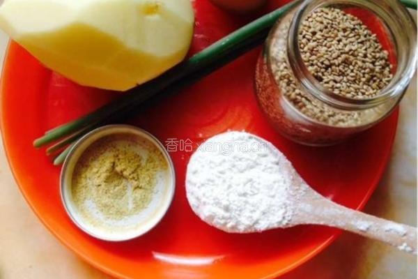 儿童土豆饼的做法图解1
