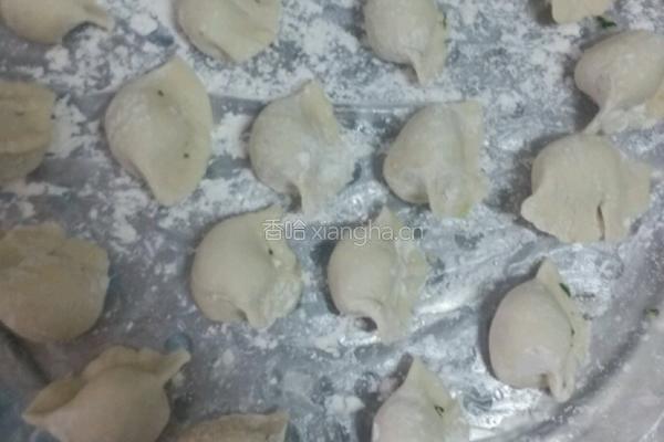 青菜水饺的做法图解8