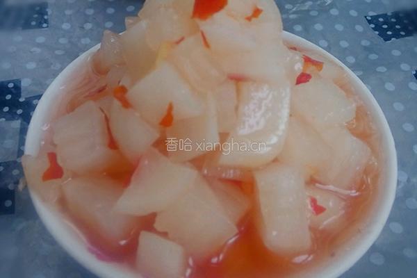 糖醋泡萝卜的做法图解11
