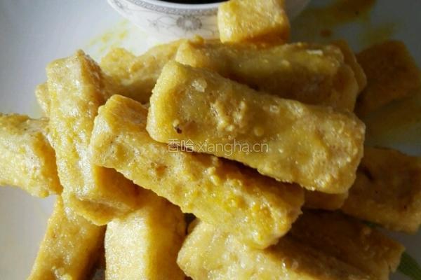 黄金豆腐的做法图解3