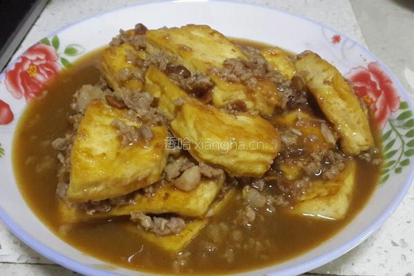 肉沫豆腐的做法图解7