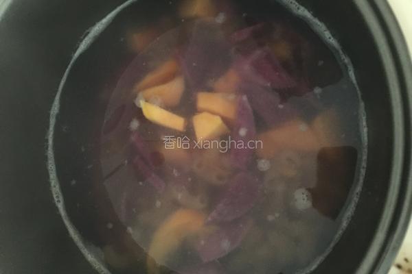 番薯薏米通心粉糖水的做法图解2