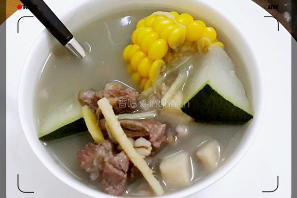 冬瓜排骨汤/清热祛湿汤的做法图解10